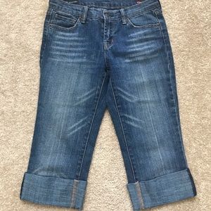 7 for All man kind Capri jeans